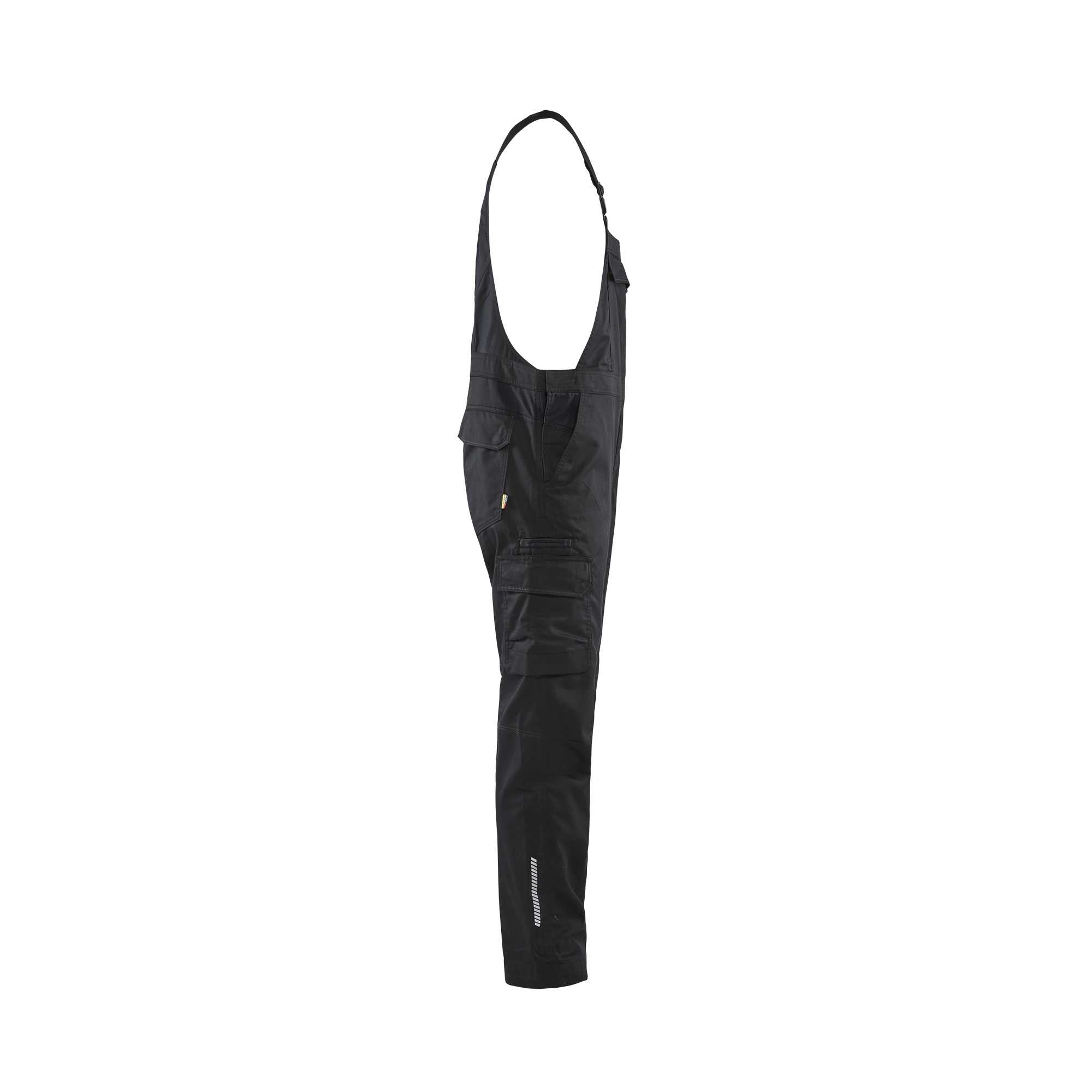BLAKLADER 26441832 INDUSTRY BIB OVERALL STRETCH Work Bib Trousers Men - twill fabric